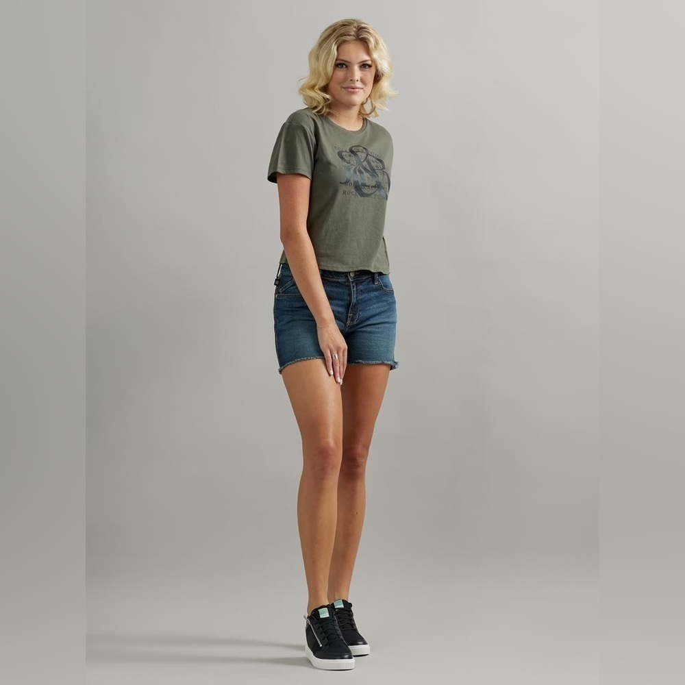 Rock & Republic Women’s Hula Jean‎ Shorts Size 16